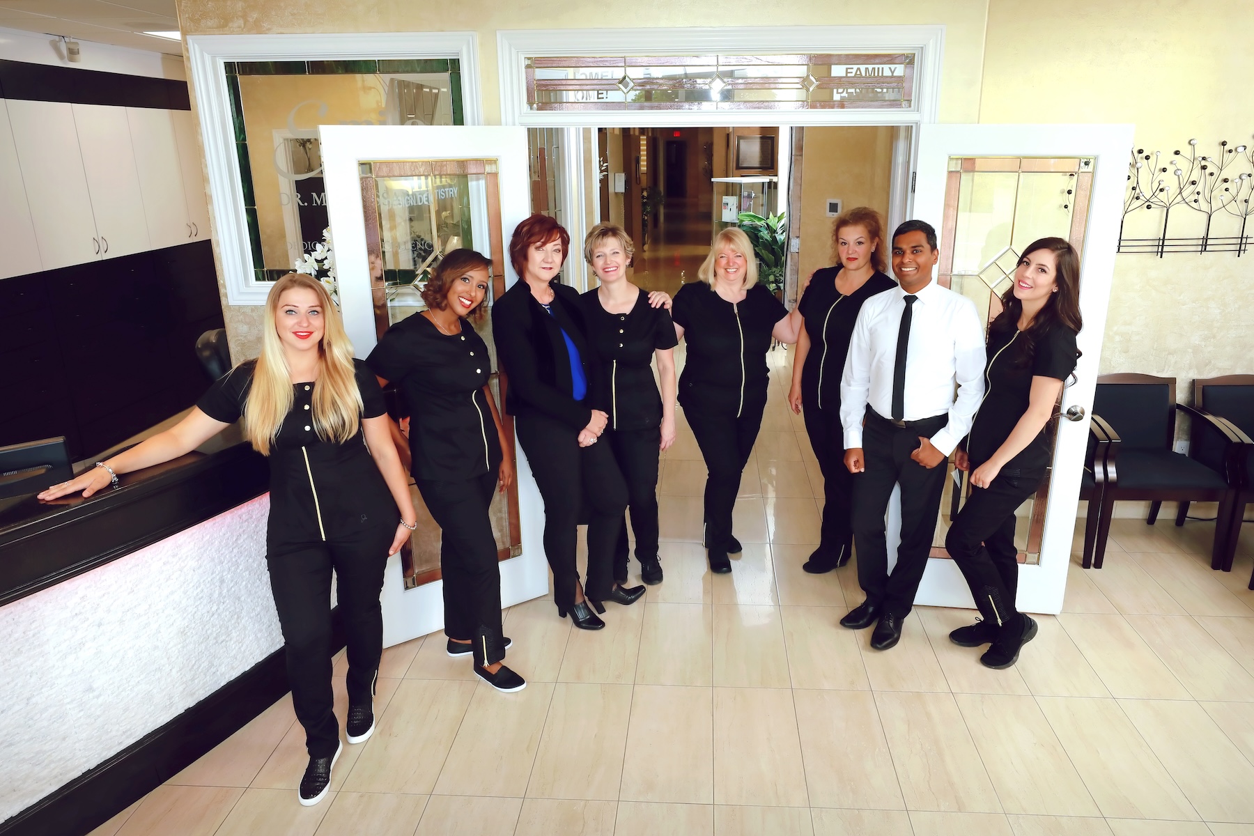 smile design dentistry staff